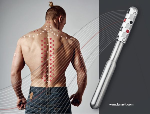 Lunavit Energystick ES-1 Acupressure Vibration Massage Device